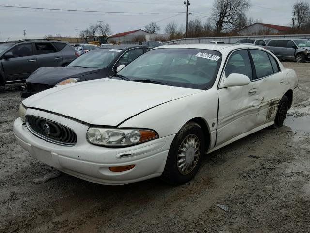 1G4HP52K13U140500 - 2003 BUICK LESABRE CU WHITE photo 2