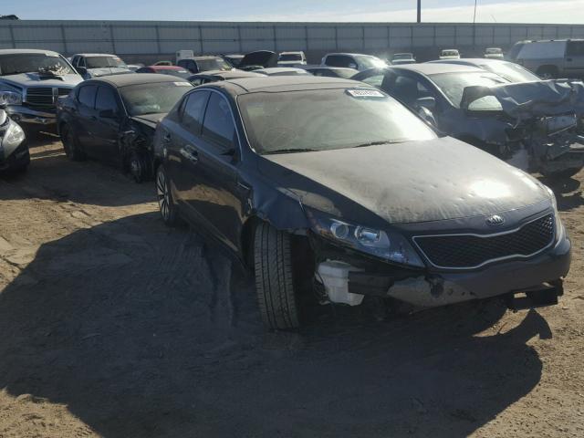 KNAGR4A69B5126083 - 2011 KIA OPTIMA SX GRAY photo 1