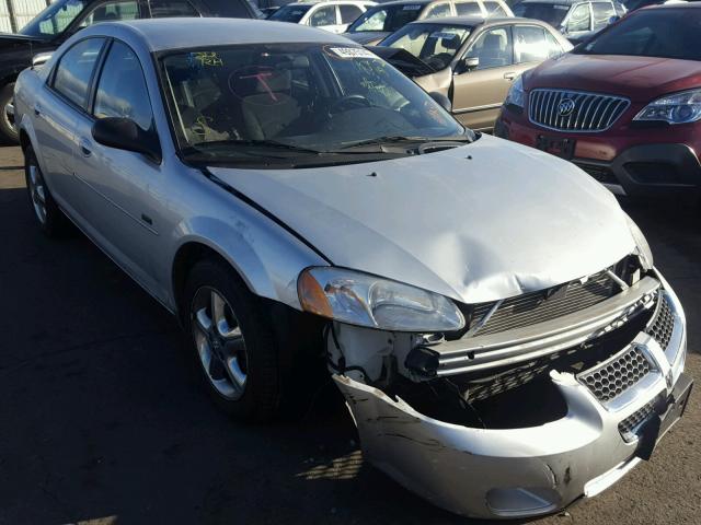 1B3EL46R25N527320 - 2005 DODGE STRATUS SX SILVER photo 1