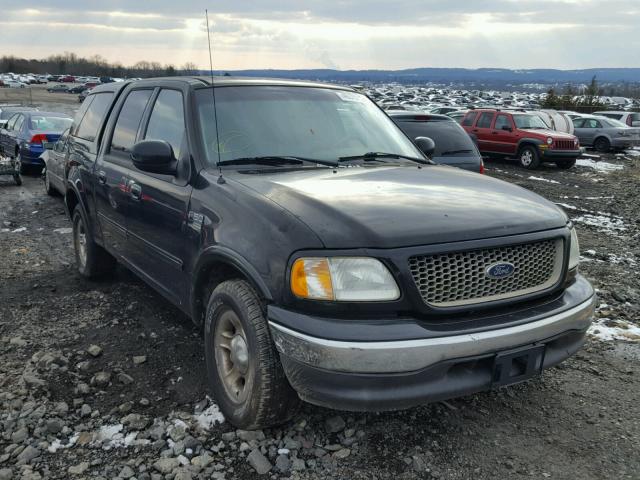 1FTRW07672KC86310 - 2002 FORD F150 SUPER BLACK photo 1