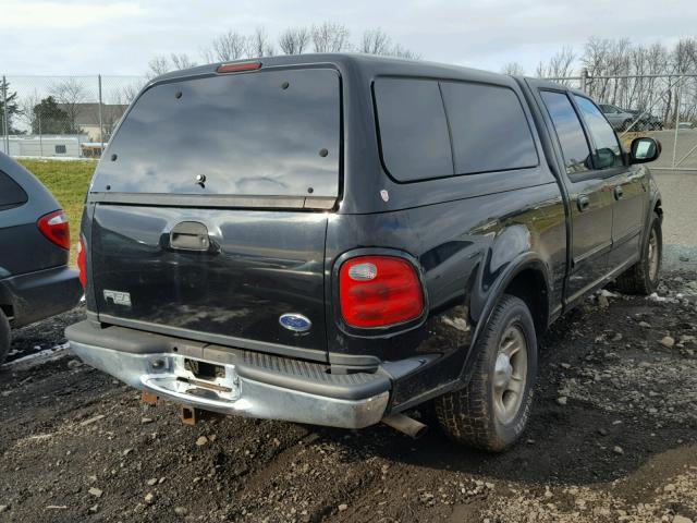 1FTRW07672KC86310 - 2002 FORD F150 SUPER BLACK photo 4