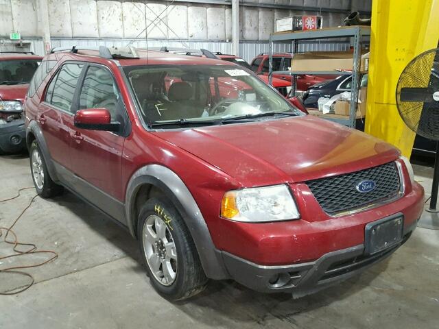 1FMDK02135GA33473 - 2005 FORD FREESTYLE RED photo 1