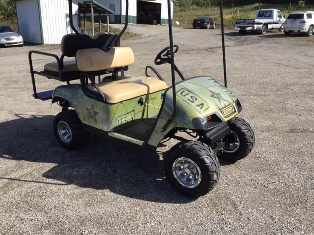 H3001296733 - 2007 CABIN TRAILER GOLF CART GREEN photo 1