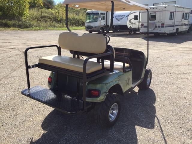 H3001296733 - 2007 CABIN TRAILER GOLF CART GREEN photo 3