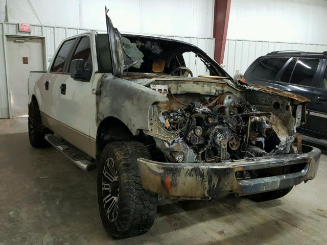 1FTRW12W47FB62105 - 2007 FORD F150 SUPER WHITE photo 1