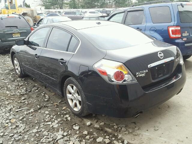 1N4AL21E38N551383 - 2008 NISSAN ALTIMA 2.5 BLACK photo 3