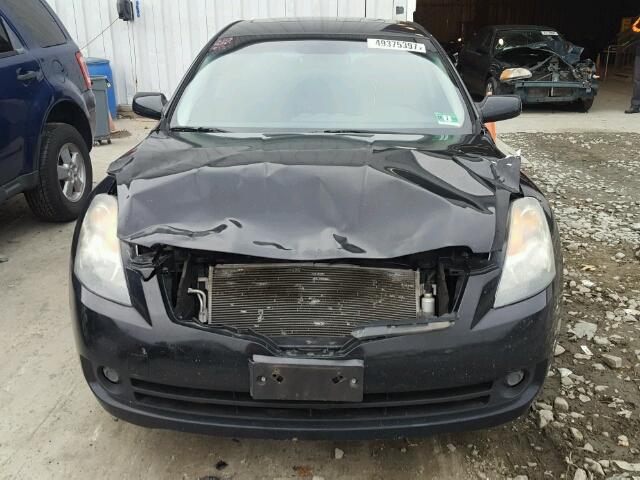 1N4AL21E38N551383 - 2008 NISSAN ALTIMA 2.5 BLACK photo 9