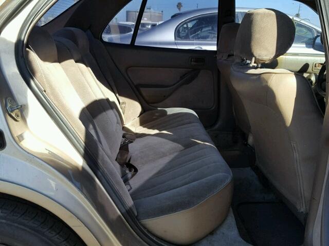 JT2BG12K3T0354066 - 1996 TOYOTA CAMRY DX TAN photo 6