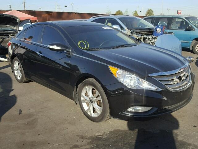 5NPEC4ACXDH550828 - 2013 HYUNDAI SONATA SE BLACK photo 1