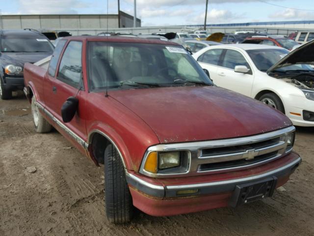 1GCCS19X9V8161470 - 1997 CHEVROLET S TRUCK S1 MAROON photo 1