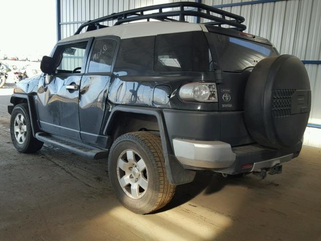 JTEBU11F970050682 - 2007 TOYOTA FJ CRUISER BLACK photo 3