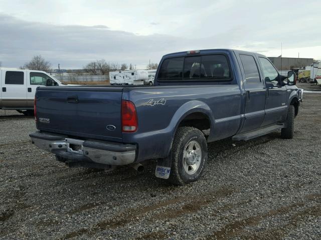 1FTSW21P16ED78967 - 2006 FORD F250 SUPER BLUE photo 4