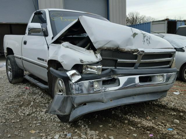 1B7HC16YXTS582212 - 1996 DODGE RAM 1500 WHITE photo 1