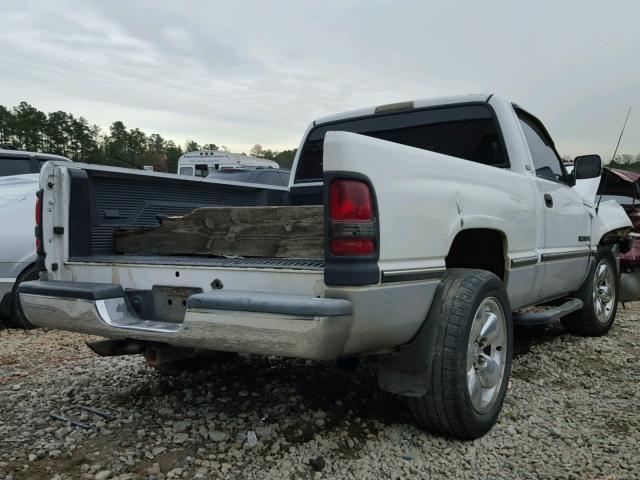 1B7HC16YXTS582212 - 1996 DODGE RAM 1500 WHITE photo 4