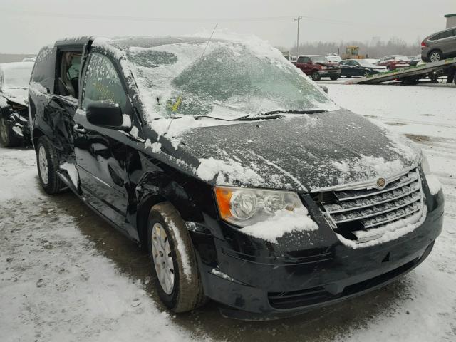 2A4RR4DE7AR138016 - 2010 CHRYSLER TOWN & COU BLACK photo 1