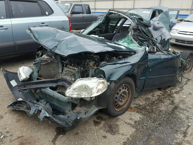 1HGEJ8245XL002936 - 1999 HONDA CIVIC EX მწვანე ფოტო 2