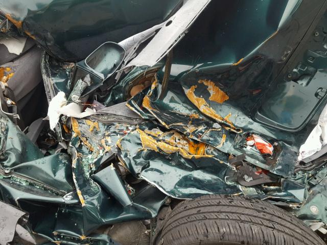 1HGEJ8245XL002936 - 1999 HONDA CIVIC EX მწვანე ფოტო 9