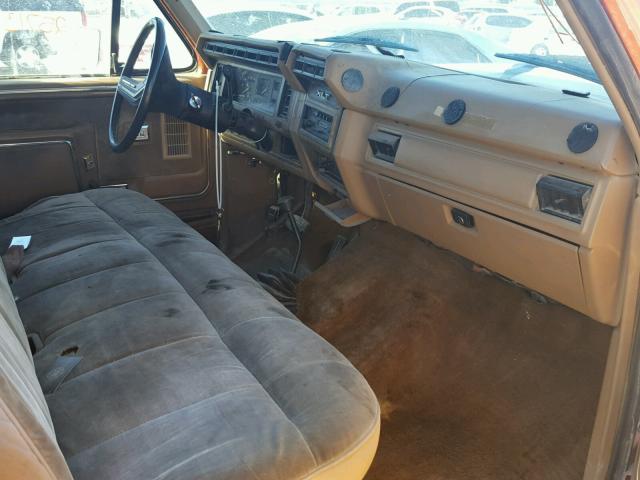 1FTHF26L8GKA84324 - 1986 FORD F250 BROWN photo 5