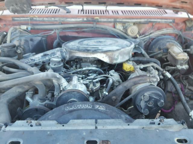 1FTHF26L8GKA84324 - 1986 FORD F250 BROWN photo 7