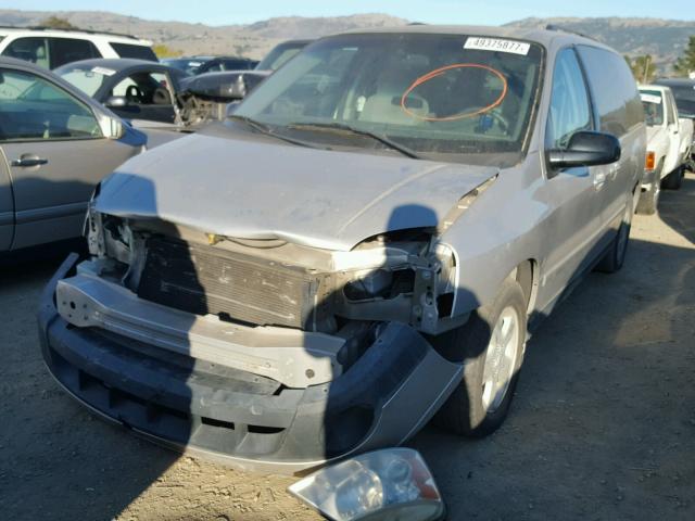 2FMZA57644BA40707 - 2004 FORD FREESTAR S SILVER photo 2