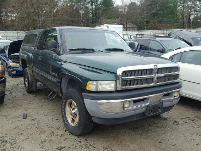 3B7HF13Z31G165734 - 2001 DODGE RAM 1500 GREEN photo 1