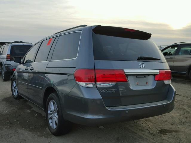 5FNRL3H98AB040087 - 2010 HONDA ODYSSEY TO GRAY photo 3