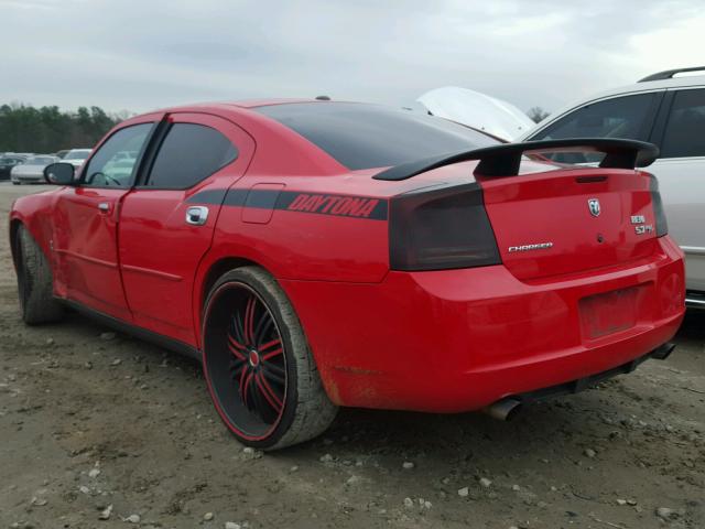 2B3KA53H57H878874 - 2007 DODGE CHARGER R/ RED photo 3