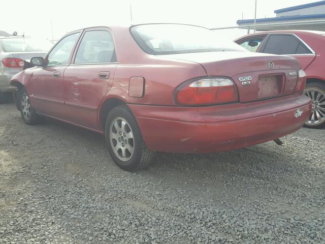 1YVGF22C3Y5178171 - 2000 MAZDA 626 ES BURGUNDY photo 3