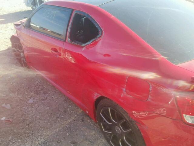 JTKJF5C79D3050773 - 2013 TOYOTA SCION TC 红色 照片 10