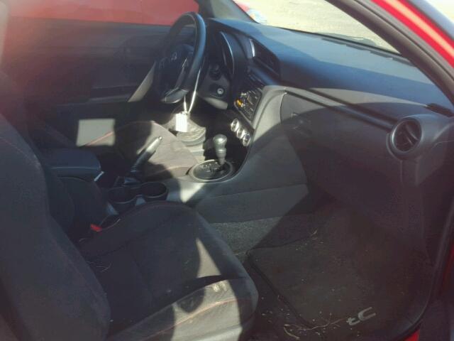JTKJF5C79D3050773 - 2013 TOYOTA SCION TC 红色 照片 5