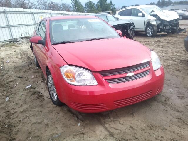 1G1AT18HX97212512 - 2009 CHEVROLET COBALT LT RED photo 1