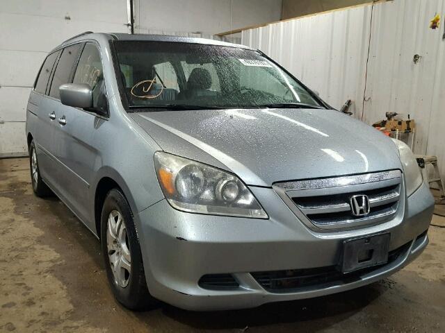 5FNRL38786B040600 - 2006 HONDA ODYSSEY EX GREEN photo 1