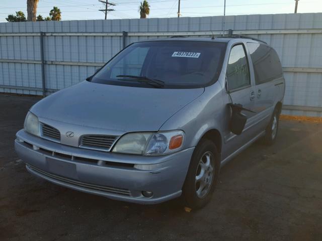 1GHDX03E51D329625 - 2001 OLDSMOBILE SILHOUETTE SILVER photo 2