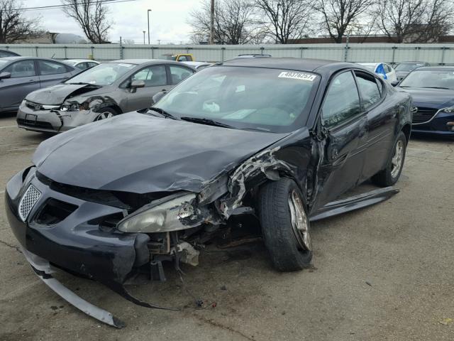 2G2WP522941355443 - 2004 PONTIAC GRAND PRIX BLACK photo 2