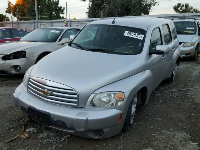 3GNDA23D08S528254 - 2008 CHEVROLET HHR LT SILVER photo 2