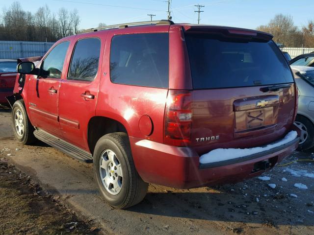 1GNEC13087R168559 - 2007 CHEVROLET TAHOE C150 BURGUNDY photo 3