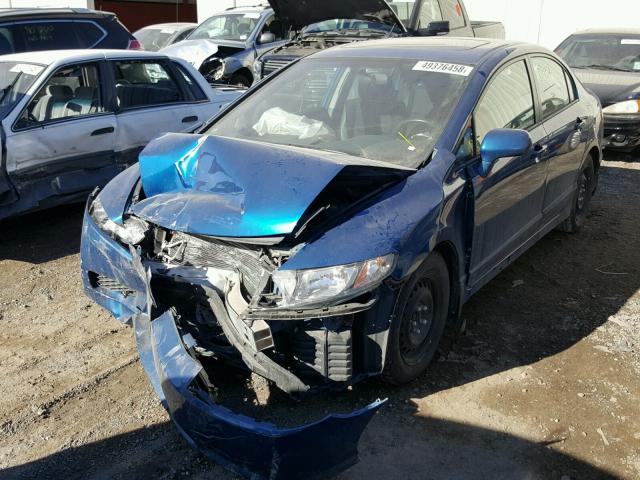 2HGFA1F67BH004541 - 2011 HONDA CIVIC LX-S Көк фото 2