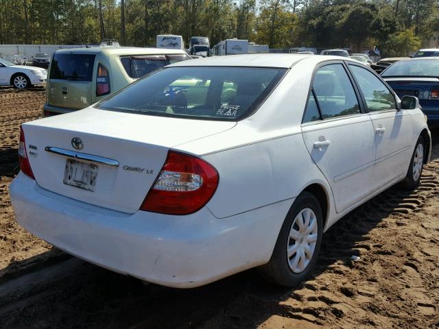 4T1BE32K44U303870 - 2004 TOYOTA CAMRY LE თეთრი ფოტო 4