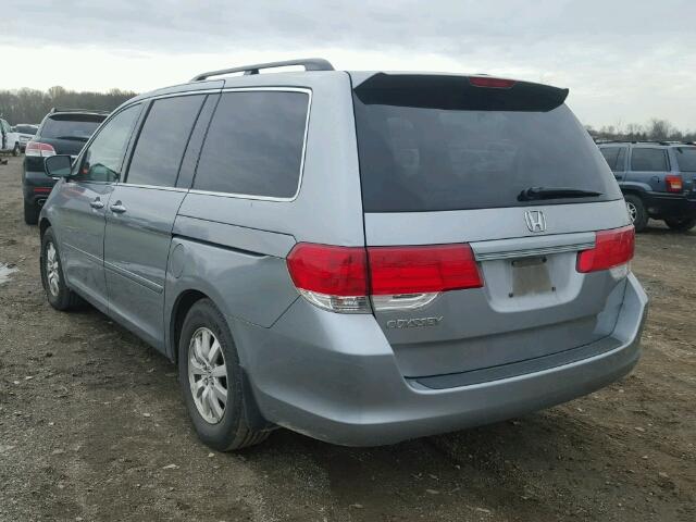 5FNRL384X8B031115 - 2008 HONDA ODYSSEY EX SILVER photo 3