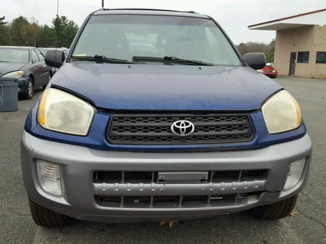 JTEHH20V730215457 - 2003 TOYOTA RAV4 BLUE photo 9