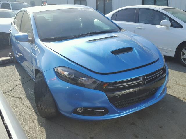 1C3CDFGB1GD819912 - 2016 DODGE DART GT SP BLUE photo 1