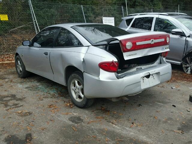 1G1JC12F137259183 - 2003 CHEVROLET CAVALIER BEIGE photo 3