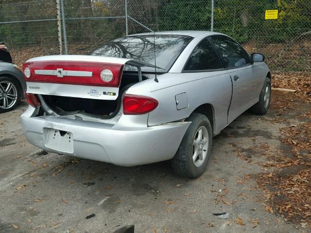 1G1JC12F137259183 - 2003 CHEVROLET CAVALIER BEIGE photo 4