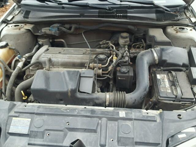 1G1JC12F137259183 - 2003 CHEVROLET CAVALIER BEIGE photo 7