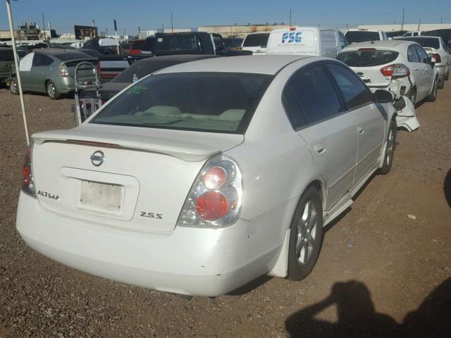 1N4AL11D55N914408 - 2005 NISSAN ALTIMA S WHITE photo 4