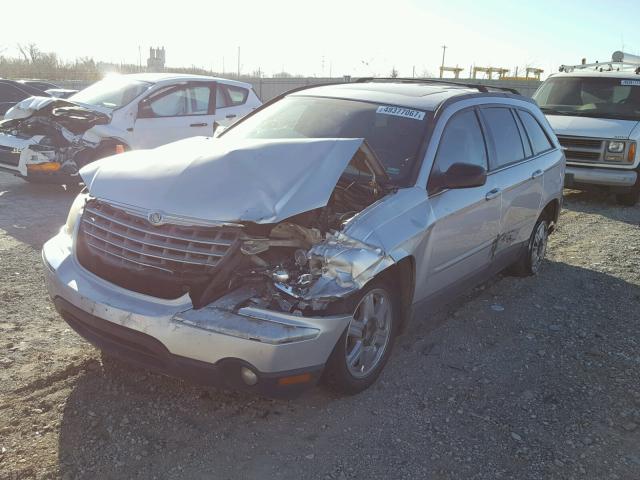 2C8GF68474R620670 - 2004 CHRYSLER PACIFICA SILVER photo 2