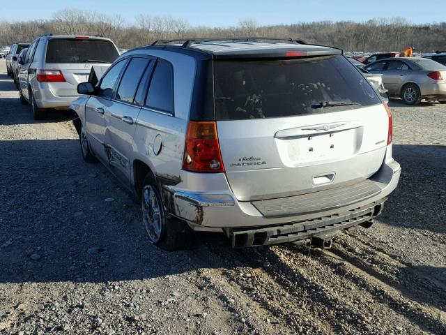 2C8GF68474R620670 - 2004 CHRYSLER PACIFICA SILVER photo 3