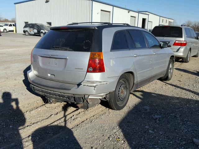 2C8GF68474R620670 - 2004 CHRYSLER PACIFICA SILVER photo 4