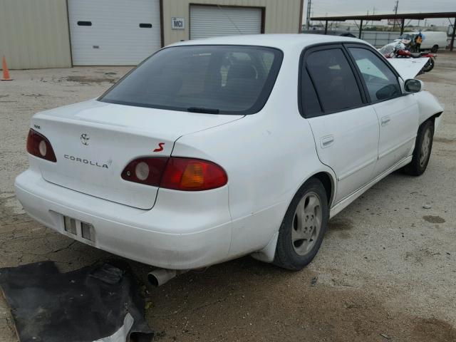 1NXBR12E32Z601438 - 2002 TOYOTA COROLLA CE WHITE photo 4