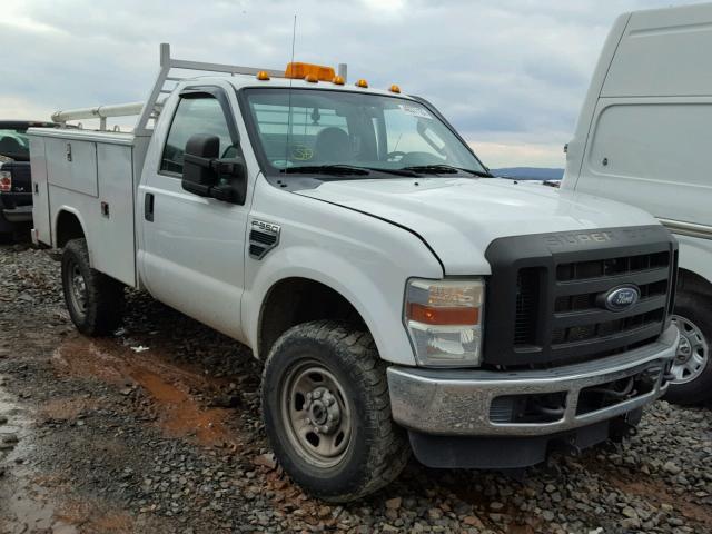 1FDSF3B54AEB39761 - 2010 FORD F350 SUPER WHITE photo 1